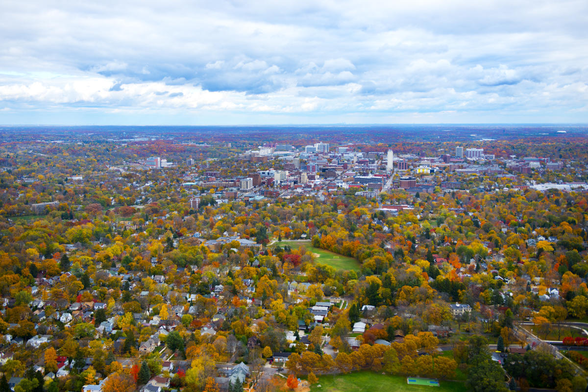 Ann Arbor Fall Colors. Source: Destination Ann Arbor.
