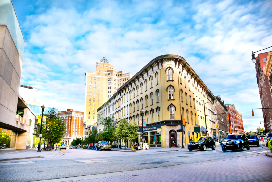 Grand Rapids Flat Iron Building. Source: Experience Grand Rapids.