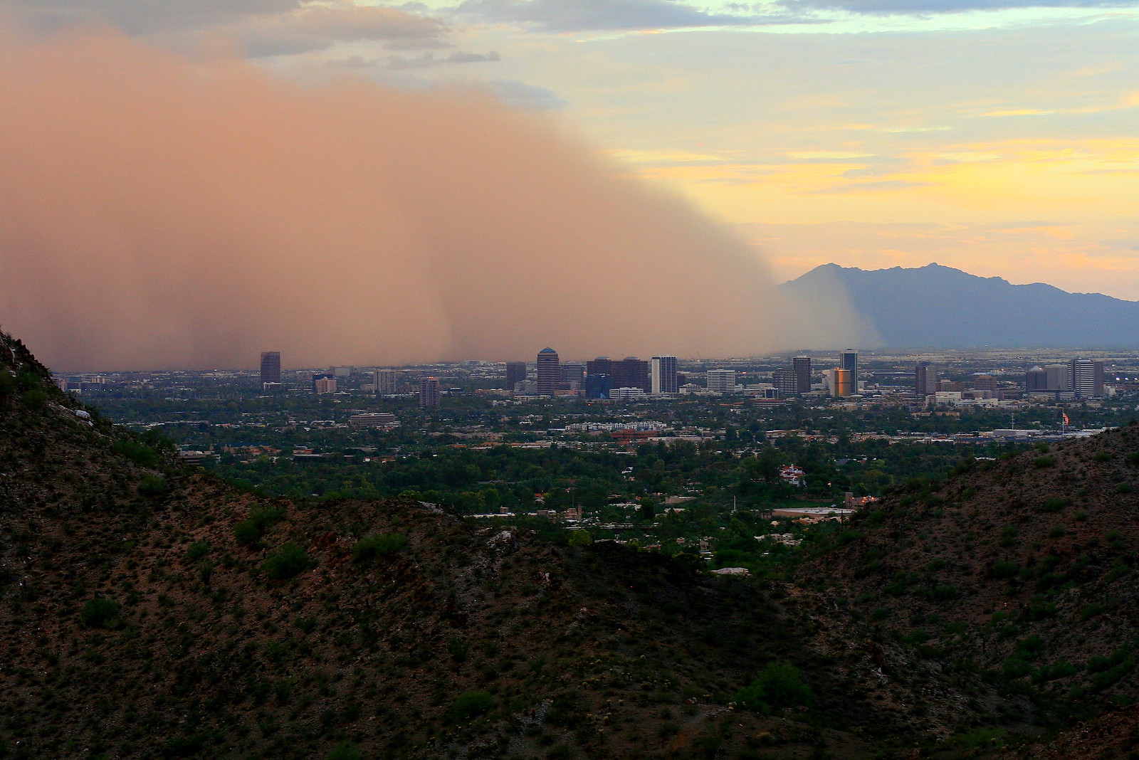 Phoenix, AZ: Dust Storm.