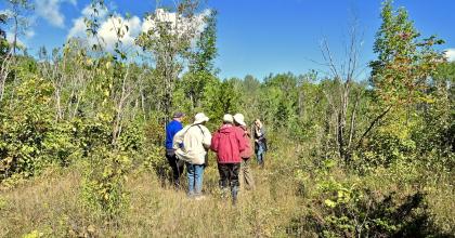 People enjoying the Emily Min Hunt Preserve