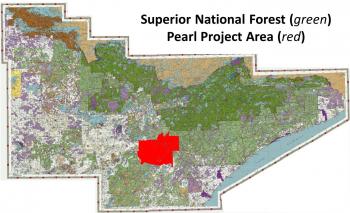 Area map for the Pearl project. 
