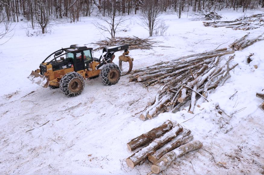 Logging harvest equipment