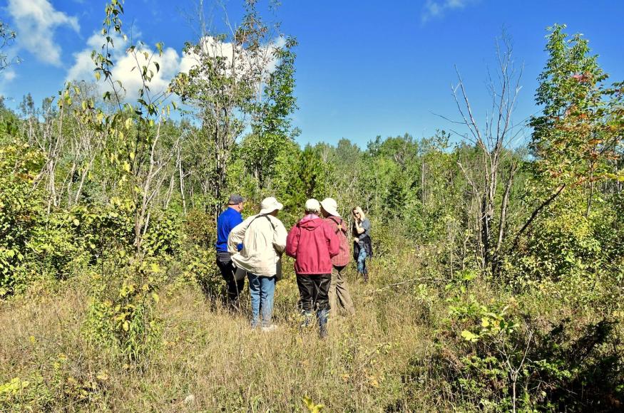 People enjoying the Emily Min Hunt Preserve