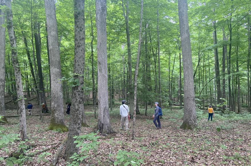 Tour of ASCC project site. Photo Credit: Courtney Peterson, Colorado State University